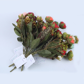 Hot Selling High Quality Artificial Flowers, 5 Autumn Casing Lu Lin