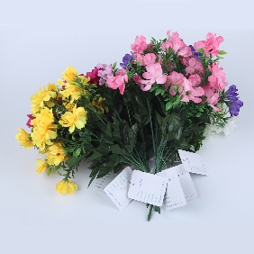 Wholesale High Simulation Artificial Flower, Silk Flower for Wedding Decoration,7 Mo Grass Tianxin Ju
