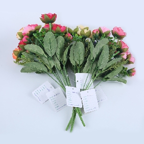 Wholesale Table Wedding Decoration Artificial Flower,5 /10 Casing Lu Lin