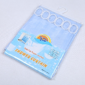 Wholesale Shower Curtain    Bath Curtain 1.8*1.8 with 12 hooks