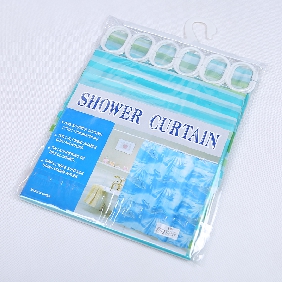 Wholesale Shower Curtain    Bath Curtain 1.8*1.8 with 12 hooks