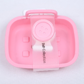 Wholesale Soap box,Plastic soap box,Pink,Paste the type soap box,