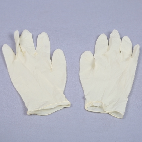 Wholesale hot sales safety gloves/ latex safety gloves/ powder-free safety gloves
