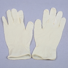 Wholesale hot sales safety gloves/ latex safety gloves/ powder-free safety gloves
