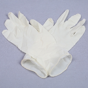 Wholesale hot sales safety gloves/ latex safety gloves/ powder safety gloves