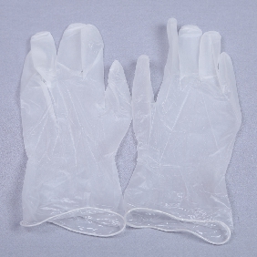 Wholesale hot sales safety gloves/ PVC safety gloves/ powder safety gloves