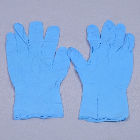 Wholesale hot sales safety gloves/butyronitrile safety gloves/ powder-free safety gloves