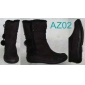 Fashion leather women's outdoor boots high quality
