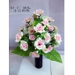 Artificial pink rose wedding decorative flowers 9bsn07