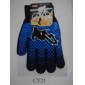 Blue Dotted Rubber Terylene Gloves And Mitten Fashionable Accessories