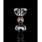 Wholesale Candle Stands Crystal Crafts Holders Short Bowl Design exquisititive Decoratives