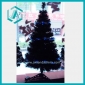 new Green fiber optic glitter Christmas tree with blue lights for Christmas decoration