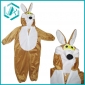 Fashion kids plush dress cosplay animal costume, wolf head