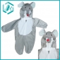 Advertising long animal dress plush costume, mouse shape