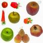 Safe material  non-toxic  Mixed  emulational  Artificial  Fruits home decoration