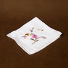 Wholesale ladies' embroidered handkerchief Jacquard hankerchief silky hankerchief on promotion