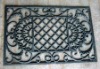 Large Cast Iron Rectangular Door Mat