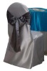 Wholesale 100%polyester satin chair cover