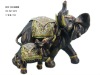 Home decorative polyresin elephant figurine