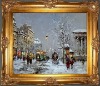 Wholesale Street Oil painting
