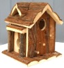 natural bird house/cage garden decoration