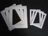 white standard photo mat
