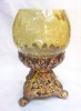 vintage glass candle cup