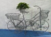 metal garden decoration-Tricycle Flower Stand - XF36770