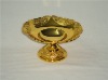Wholesale zinc alloy fruit dish with stands