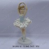 Delicate Polyresin dancer statue H:13.5CM