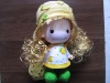 27 cm High to scale Cartoon Fashion Girls Resin Craft