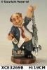 drunkard figure resin craft for wine corkscrew