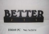 Wholesale hook with letter design