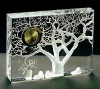 Fashion crystal desk clock