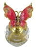 CRYSTAL GLASS PERFUME BOTTLE