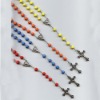 wood beads Rosary necklace