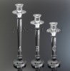 Wholesale Pillar Shape Crystal Candleholder