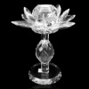 Wholesale crystal lotus candle holder