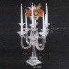 Wholesale deorative crystal candle holder