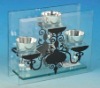 Wholesale fashionable glass candle holder