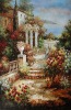 Wholesale Printed Oil Painting-Mediterranean View Painting