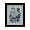 Wholesale Flower printed painting printing Oil Painting with PU frame cardboard print paper