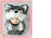 Wholesale husky hat cartoon hat animal hat festival hat winter hat