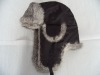 Wholesale chinchilla rabbit fur hat