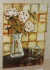 Printed Picture on Canvas-Flower