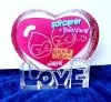 Wholesale heart shape crystal photo frame