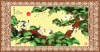 Wholesale oil painting pattern silk frame painting
