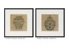 Hand-painted/ printed Watercolour Painting Framed