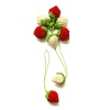 Wholesale Peach Heart Knot woven Chinese Knot/woven craft