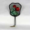 Wholesale handmade reversible embroidery fan